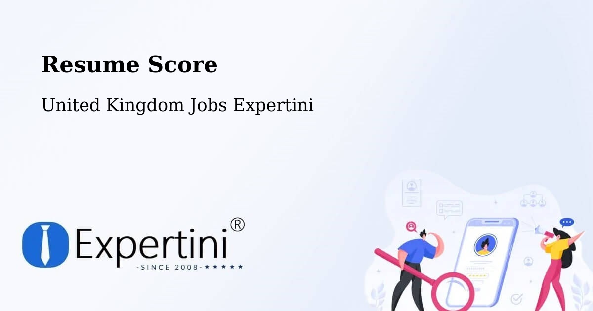 Resume Score & Job Description Match Tool – Adderbury - United Kingdom Jobs Expertini